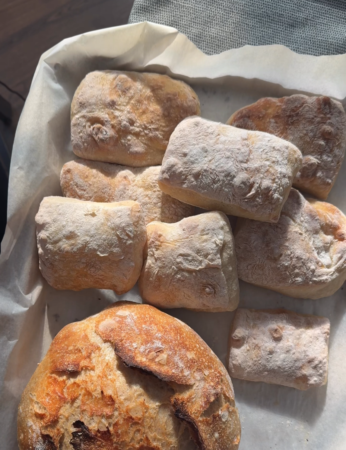 Sourdough Ciabatta Bread (Crispy Crust, Chewy Crumb)